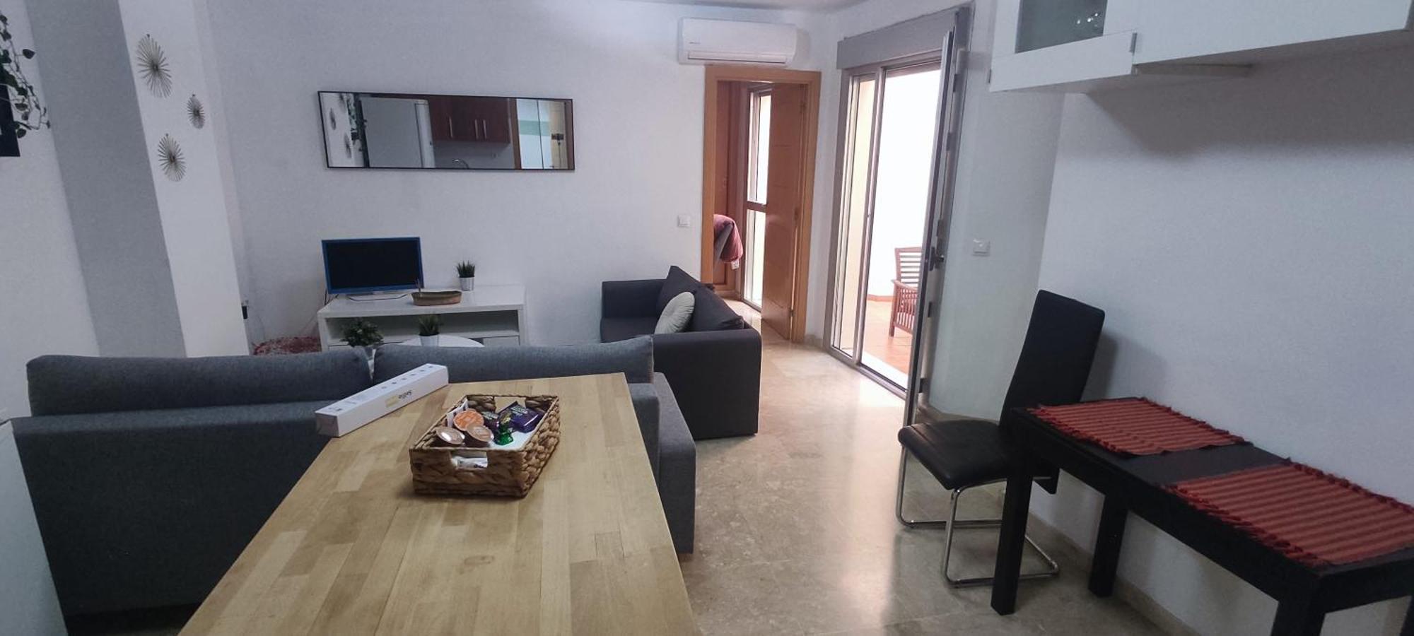 Apartamento Mendoza Malaga Bagian luar foto