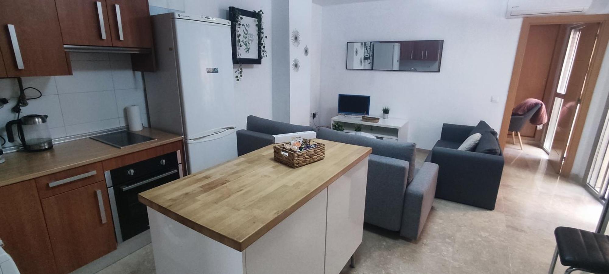 Apartamento Mendoza Malaga Bagian luar foto