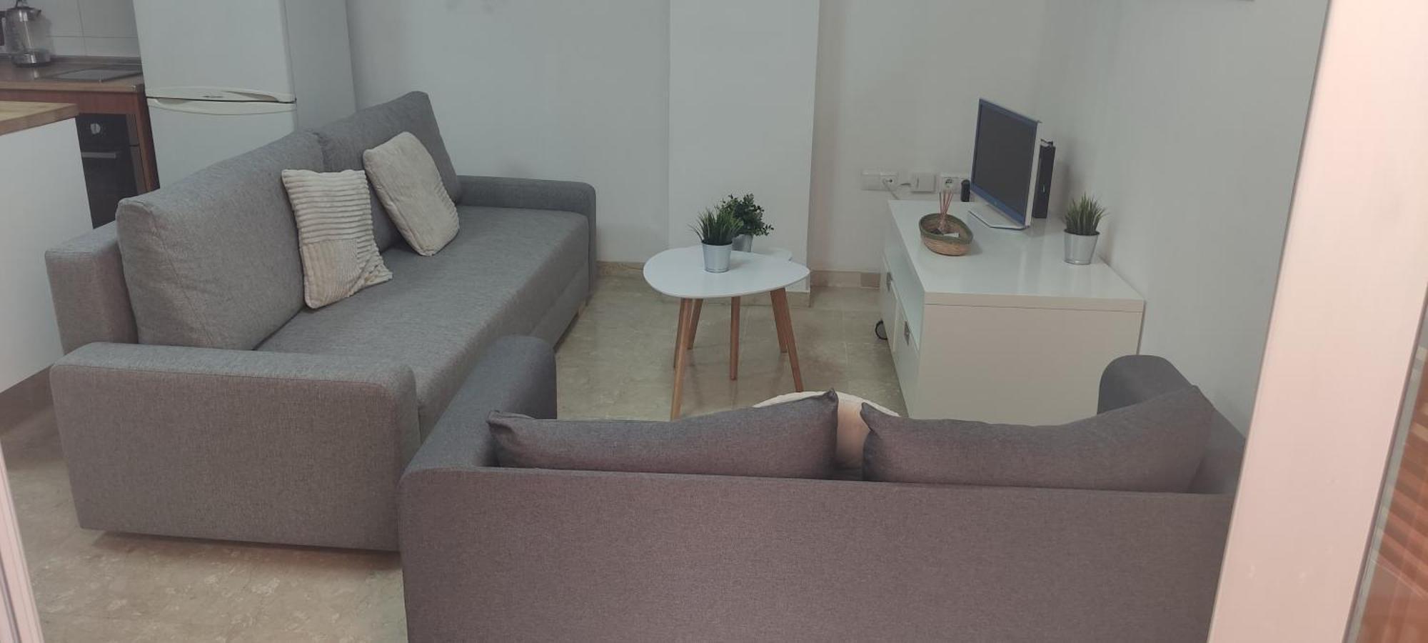 Apartamento Mendoza Malaga Bagian luar foto